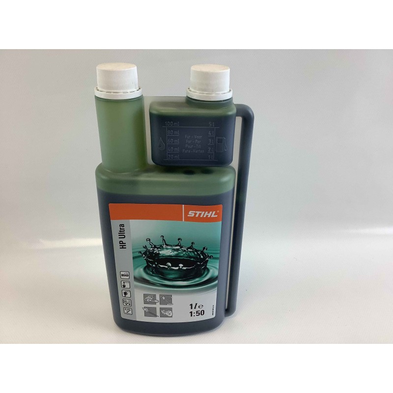 Olio miscela dosatore HP ULTRA 2 tempi ORIGINALE STIHL 1 LT per 50 L di benzina