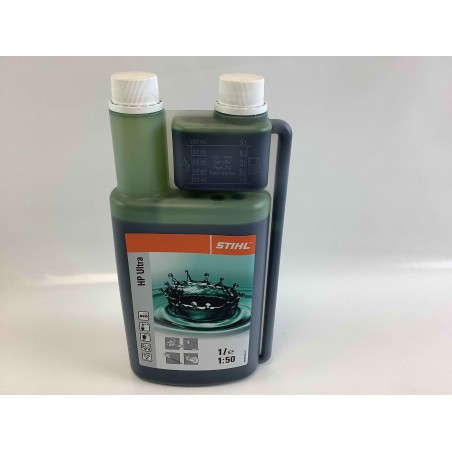 Olio miscela dosatore HP ULTRA 2 tempi ORIGINALE STIHL 1 LT per 50 L di benzina | NewgardenParts.com