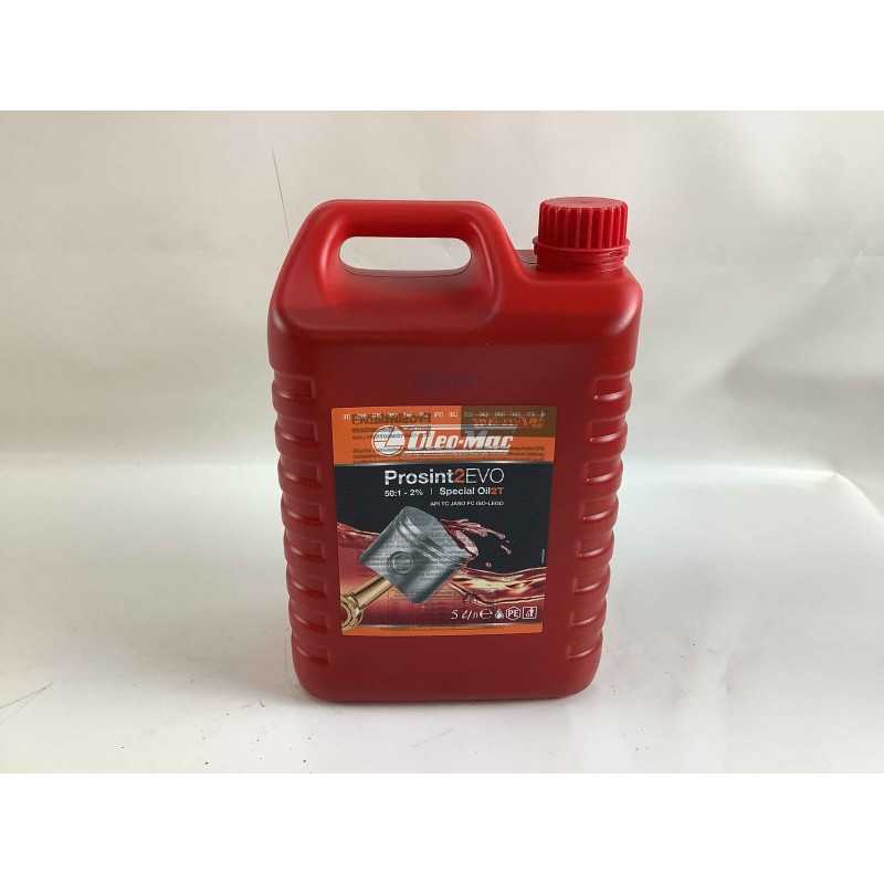 PROSINT 2 EVO huile de mélange Oleomac Efco 2 temps tronçonneuse débroussailleuse 5 LT