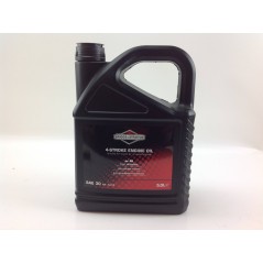 Olio motore 4T SAE 30 5 lt Briggs & Stratton 100009E 320363 | NewgardenParts.com