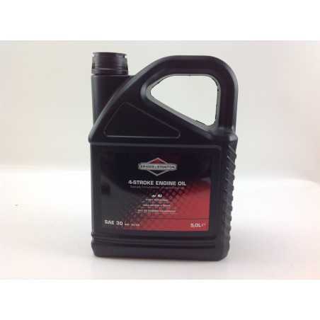 Aceite motor 4T SAE 30 5 l Briggs & Stratton 100009E 320363 | NewgardenParts.com