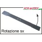 Lama rotazione sinistra tagliaerba PROCOMAS serie RA55 - RA150 07U150.05