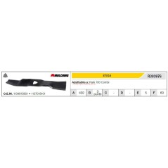 STIGA Rasentraktor Rasenmäher Mähwerk Park 100 Kombimesser R303976 | NewgardenParts.com