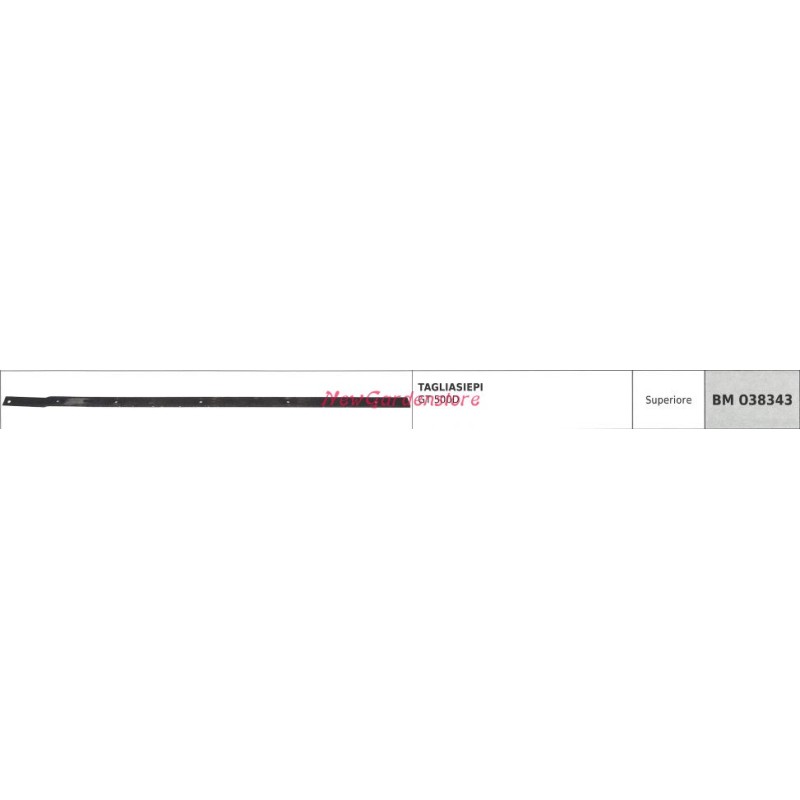 Lama superiore GREENLINE tagliasiepe GT 500D 038343