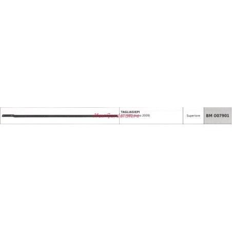 Lama superiore GREENLINE tagliasiepe GT 700D anno 2009 007901 | NewgardenParts.com