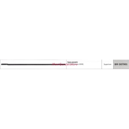 Upper blade GREENLINE hedge trimmer GT 700D year 2009 007901 | NewgardenParts.com