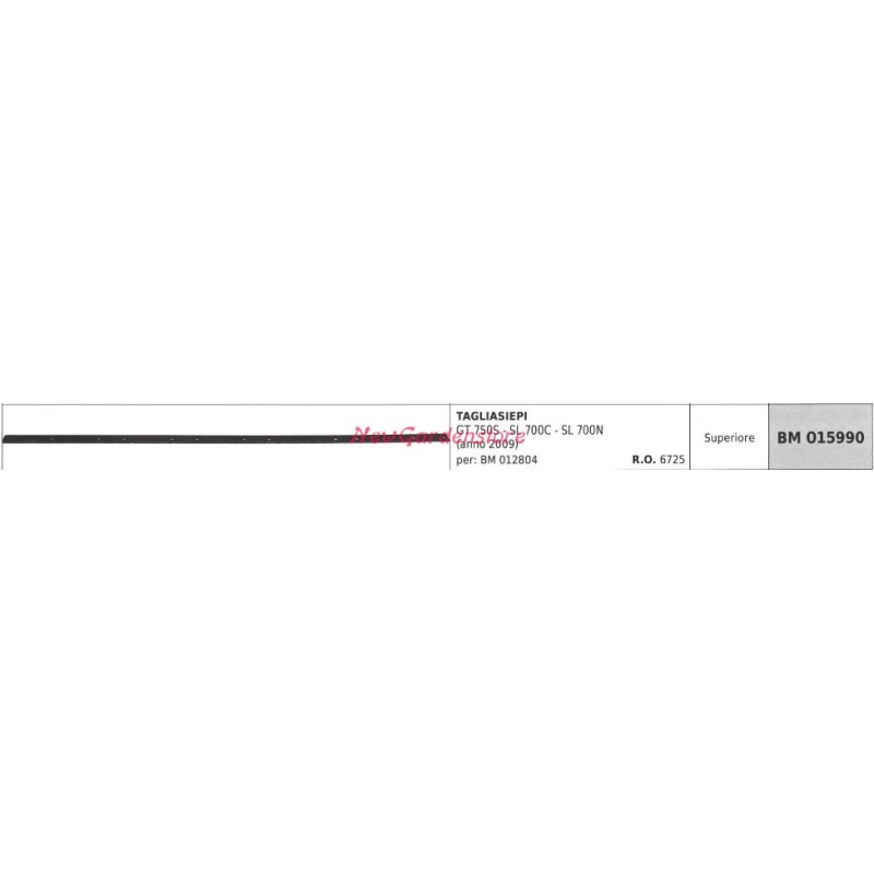 Lama superiore GREENLINE tagliasiepe GT 750S SL 700C 015990