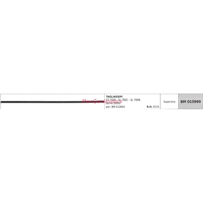 Obermesser GREENLINE Heckenschere GT 750S SL 700C 015990