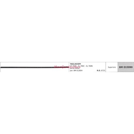Cuchilla superior GREENLINE cortasetos GT 750S SL 700C 015990 | NewgardenParts.com