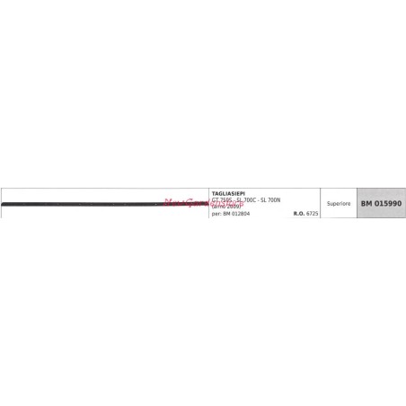 Lama superiore GREENLINE tagliasiepe GT 750S SL 700C 015990 | NewgardenParts.com