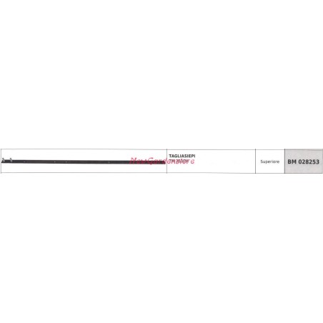 KAAZ upper blade TM 2600M hedge trimmer 028253 | NewgardenParts.com