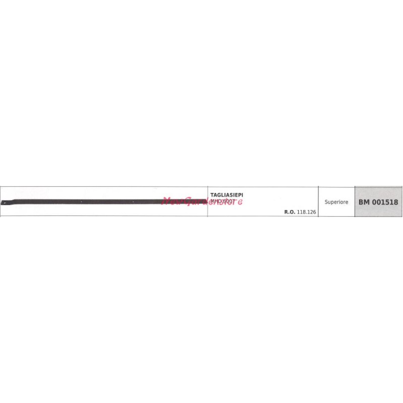 Lama superiore MAORI tagliasiepe MHD 600T 001518