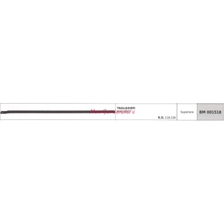 Lama superiore MAORI tagliasiepe MHD 600T 001518 | NewgardenParts.com