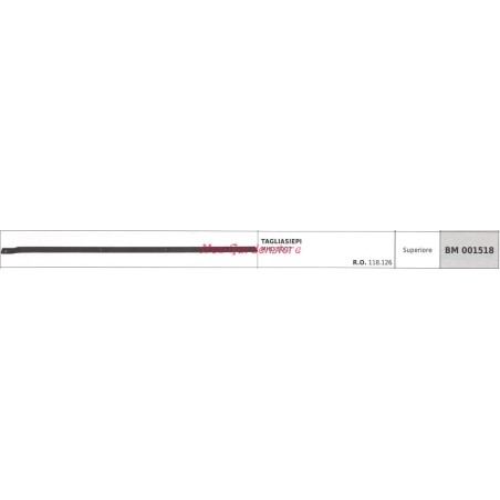 MAORI lame supérieure MHD 600T taille-haie 001518 | NewgardenParts.com