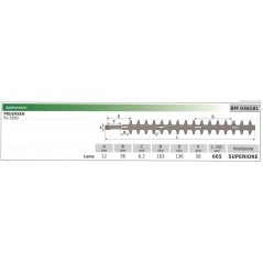 Obermesser PROGREEN PG 550D Heckenschere 046181 | NewgardenParts.com