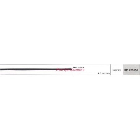 PROGREEN upper blade PG 600D hedge trimmer 025057 | NewgardenParts.com