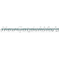 Lama tagliasiepi tosasiepi bilaterale esterna compatibile ECHO X411000510 | NewgardenParts.com