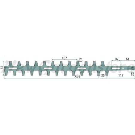 Lama tagliasiepi tosasiepi bilaterale int / est compatibile ECHO 69701005360 | NewgardenParts.com