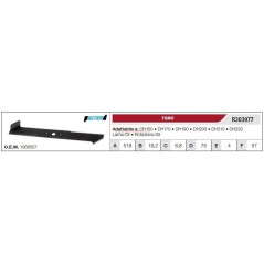TORO Rasentraktor Rasenmäher Rasenmähermesser DH150 170 190 200 R303977 | NewgardenParts.com