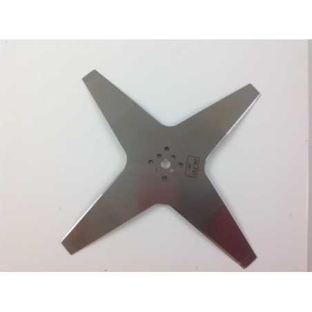 Lawn mower blade mower compatible 4 teeth 26-701 ALPINA 1126-9101-01 | NewgardenParts.com