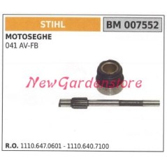 STIHL chain saw engine oil pump 041 AV-FB 007552 | NewgardenParts.com