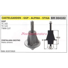 Messernabe kompatibel mit TC 102 122 GGP 004102 Rasentraktor Rasenmäher Mäher | NewgardenParts.com