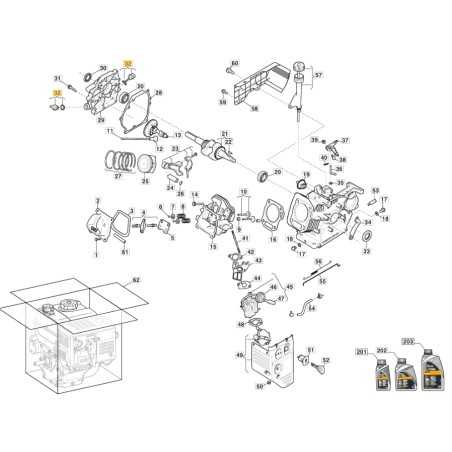 Tapón del depósito de aceite ORIGINAL STIGA motor AS 56 P - SM70 - SC 40 G 118551160/0 | NewgardenParts.com