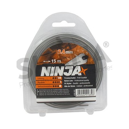 TRIMMER LINE ROUND 2,4MM RIF 1510403 COMPATIBLE NINJA