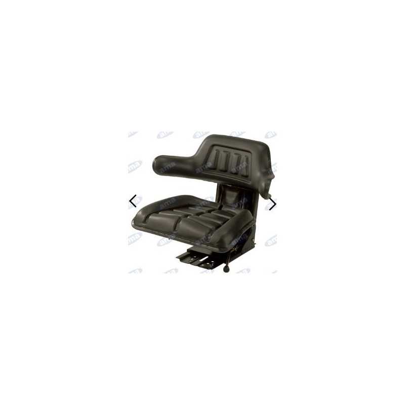 Asiento envolvente económico con suspensión regulable para tractor agrícola 12615