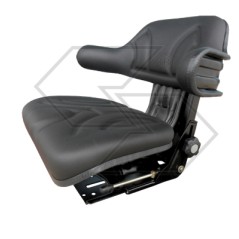 Asiento envolvente GRAMMER de pvc negro para tractor agrícola