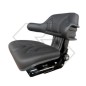 Black pvc wraparound seat for farm tractor NEWGARDENSTORE A03068