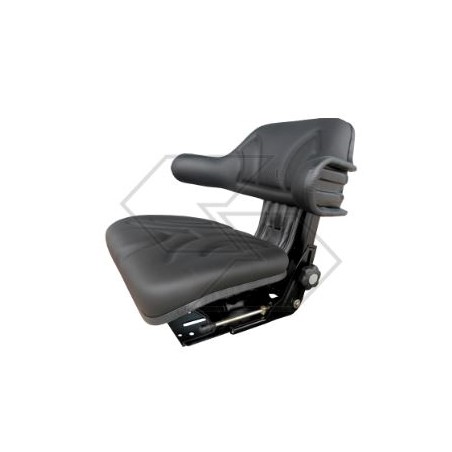 Asiento envolvente de pvc negro para tractor agrícola NEWGARDENSTORE A03095