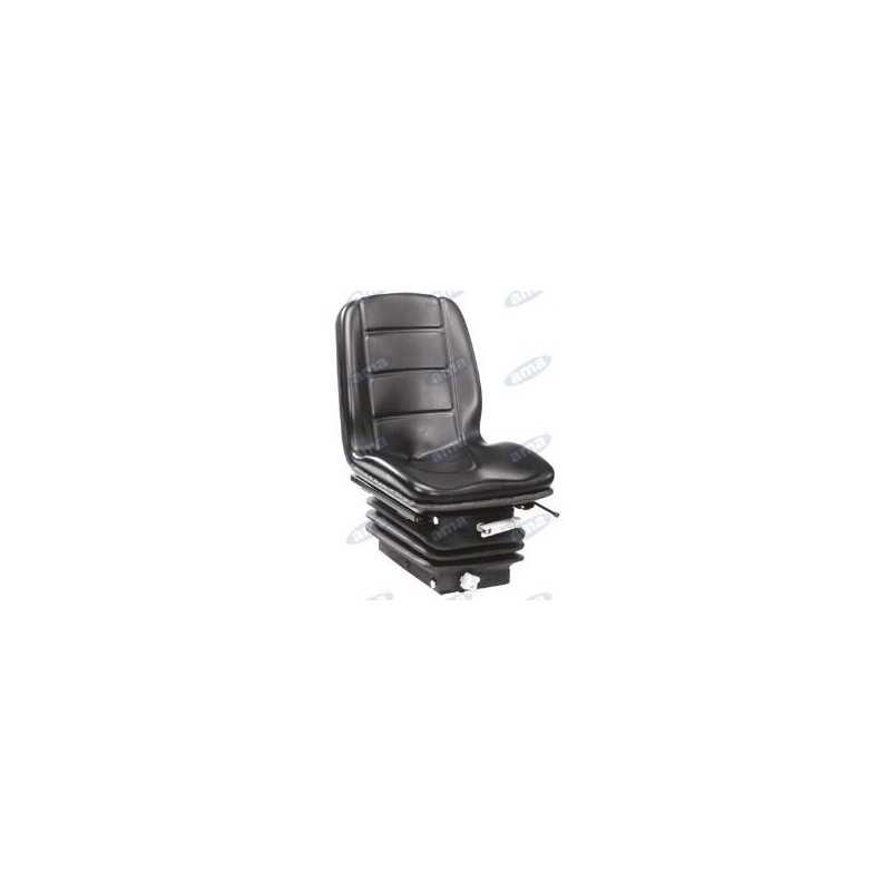 Compact seat with mechanical suspension for AMA agricultural tractor