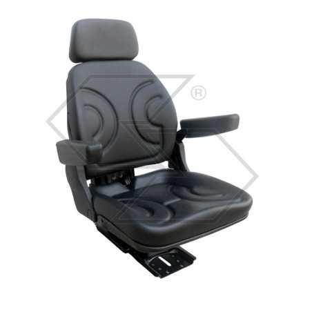 Asiento COBO de pvc con suspensión mecánica para tractor agrícola | NewgardenParts.com