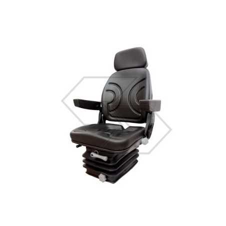 Seat with mechanical suspension agricultural tractor homologated class I - II - III | NewgardenParts.com