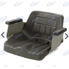 Sedile non verniciato con guide per trattrice agricola muletto 00319 | NewgardenParts.com