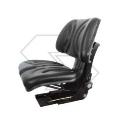 Asiento estandar pvc negro para tractor NEWGARDENSTORE A03069