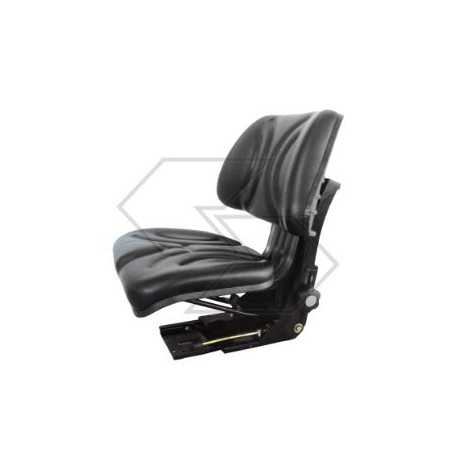 Schwarzer PVC-Standardsitz für Ackerschlepper NEWGARDENSTORE A03069 | NewgardenParts.com