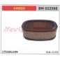 Filtro de aire motor segadora KANGO 022598