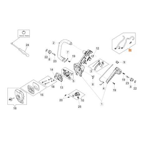 Pipe mix kit chainsaw models GSTH240 ORIGINAL OLEOMAC 50350189 | NewgardenParts.com
