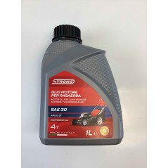 Motoröl SAE-30 STRONG 1 Liter 4-Takt-Motoren Rasenmäher gute Schmierung | NewgardenParts.com