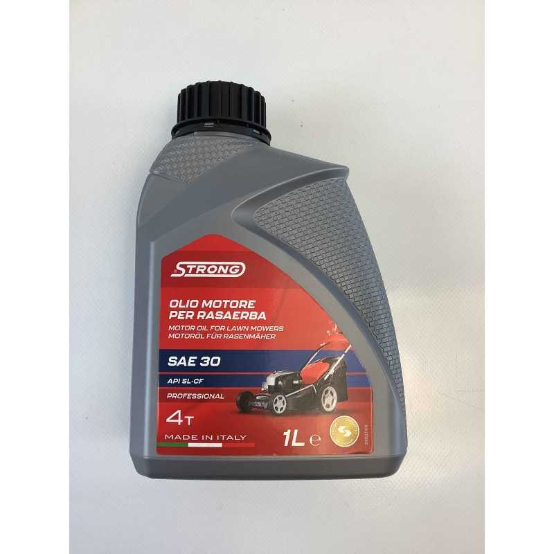 Aceite de motor SAE-30 STRONG 1 litro Motores de 4 tiempos cortacéspedes buena lubricación