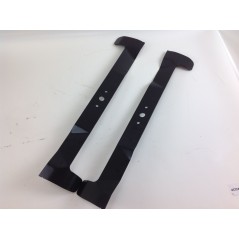 MULCHING left and right blades kit compatible with TC 122 lawn tractor CASTELGARDEN 182004350/0 182004349/0