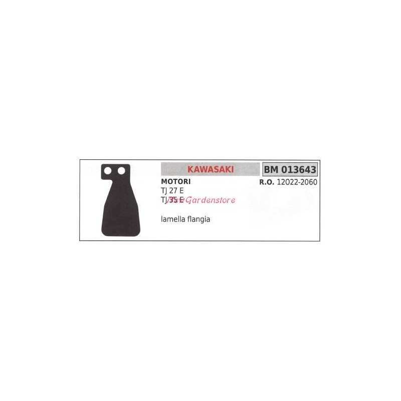 Lamella Flangia termica KAWASAKI decespugliatore TJ 27 E 013643