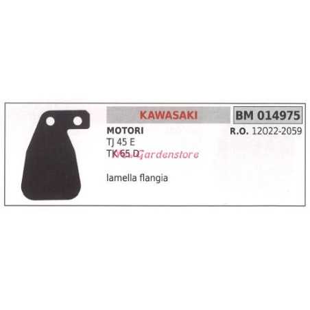 Thermoflansch-Halteplatte KAWASAKI Bürstenmäher TJ 45E 014975 | NewgardenParts.com