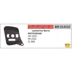 Barra de plantilla ASIA para motosierra ZM 2500 PN 2500 ZL 868 014532