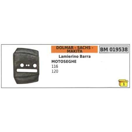 Barra de corte lado cadena DOLMAR para motosierra 116 120 019538 | NewgardenParts.com