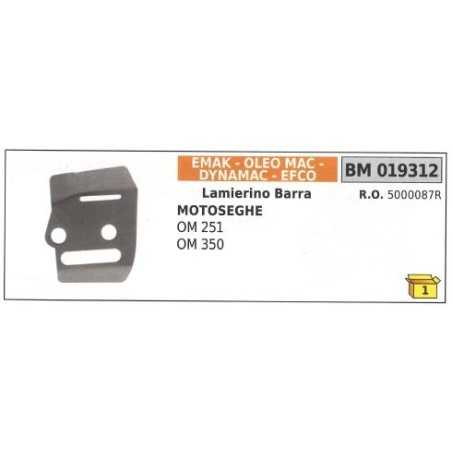 Chain side bar EMAK for chainsaw OM 251 OM 350 019312 | NewgardenParts.com