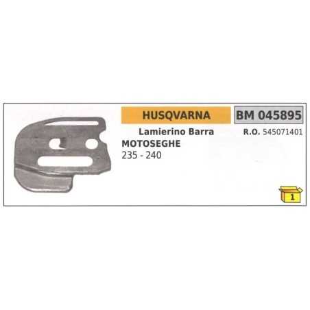 Guide-chaîne HUSQVARNA pour tronçonneuse 235 240 045895 | NewgardenParts.com