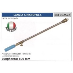 Irrigation spray wand 600mm without coupling